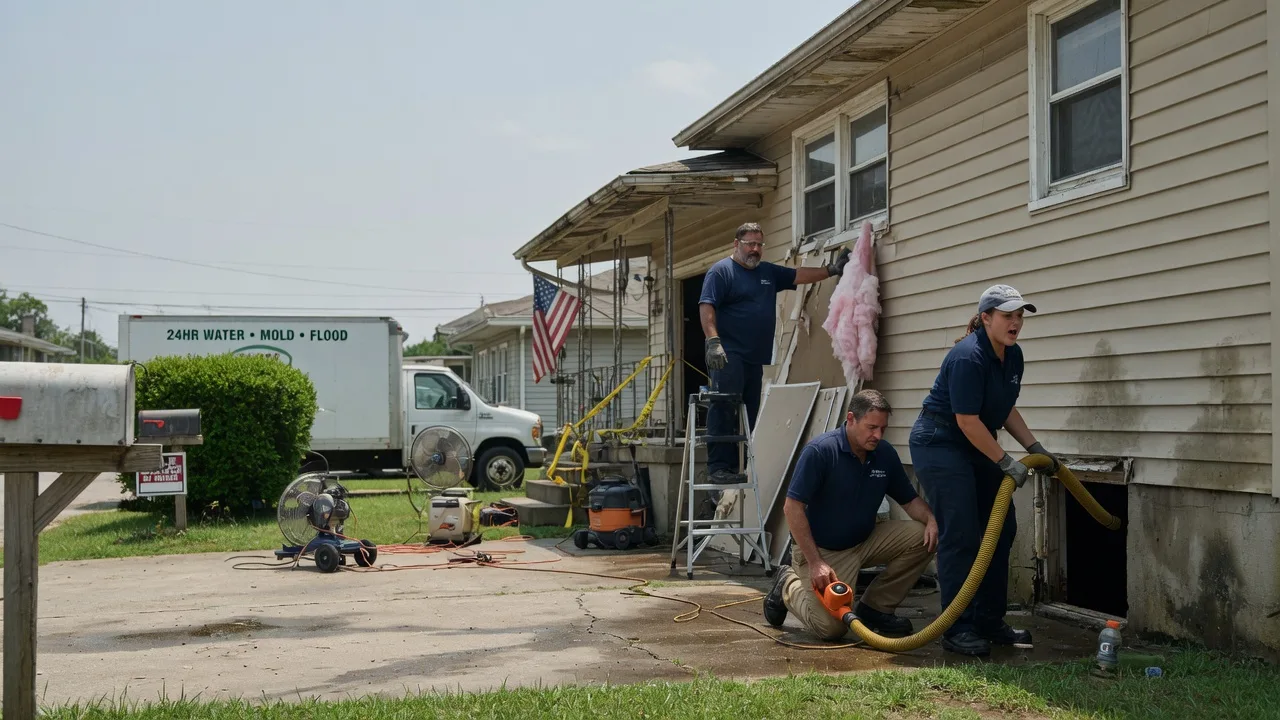 Water Damage Repair in Liberty, NC near me